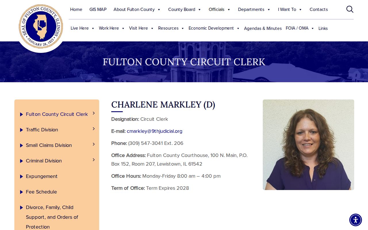 Fulton County criminal court case Circuit Clerk page