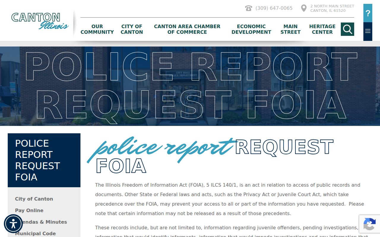 Fulton County police records source related to offender registration