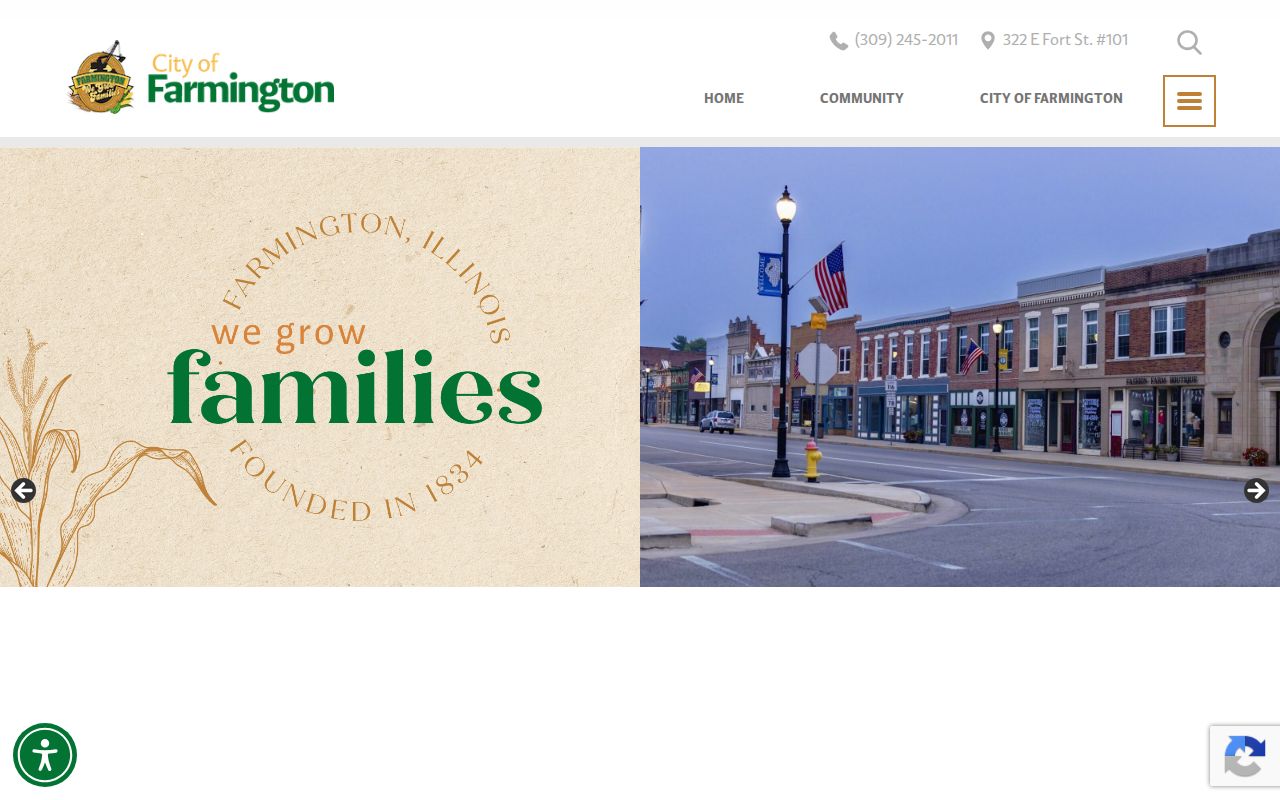 Farmington criminal history municipal information source